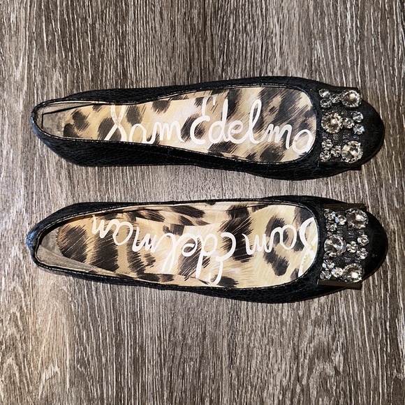 Sam Edelman Caper Snakeskin Ballet Flats - Picture 2 of 6